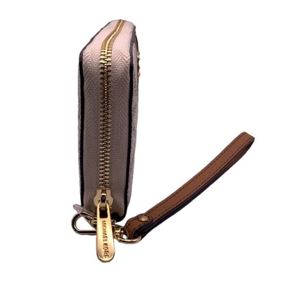 NWT Michael Kors Jet Set Long Multifunction Phone Case Wallet Wristlet - Picture 6 of 11